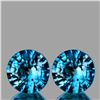 Image 1 : Natural Blue Cambodian Zircon Pair 6.50 MM - FL