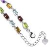 Image 3 : Natural Multi Gemstone 40 Carats Bracelet