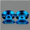 Image 1 : Natural Natural Swiss Blue Topaz Pair 9x6 mm - VVS