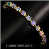 Image 2 : Natural Unheated Round White Opal 63.74 Ct Bracelet