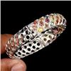 Image 2 : Natural Multi-color Sapphire 111.10 Ct Bangle