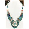 Image 1 : Tibet Natural Stone Tribal Queen Royal Necklace