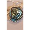 Image 3 : STUNNING HAND CARVED LABRADORITE BUDDAH PENDANT