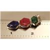 Image 5 : Awesome 8.50 cttw Ruby,Emearald & Sapphire Pendant.