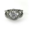 Image 1 : SPARKLING 2.5 CT CENTER STONE DIAMOND RING