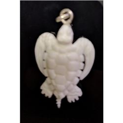Hand Carved Turtle Pendant