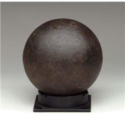 BRITISH 24-POUNDER CANNONBALL