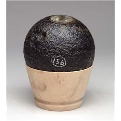 CS 12-POUNDER BORMANN FUSED CANNONBALL