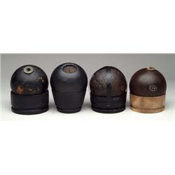 LOT OF FOUR 12-POUNDER CANNONBALLS