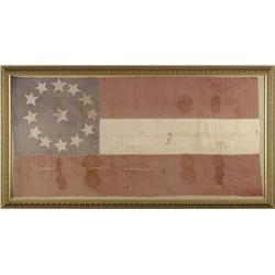 CONFEDERATE 1ST NATIONAL FLAG ( STARS & BARS ) RE