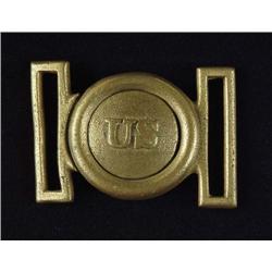 US MODEL 1832 ARTILLERY 2-PIECE SWORD BELT PLATE
