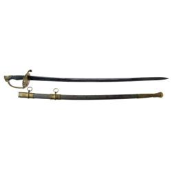 US MODEL 1850 STAFF AND FIELD OFFICERS SWORD WITH