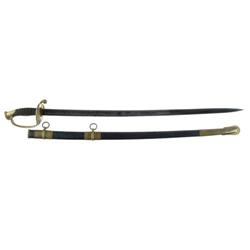 AMES MODEL 1850 FOOT OFFICERS SWORD