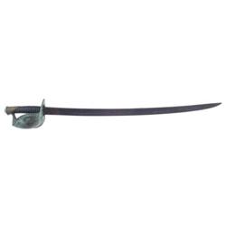 NC" MARKED CIVIL WAR MODEL 1860 NAVAL CUTLASS