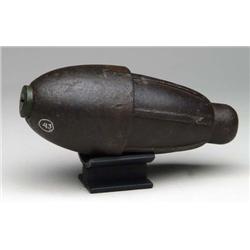 US 6-POUNDER RIFLED SCHENKL SHELL