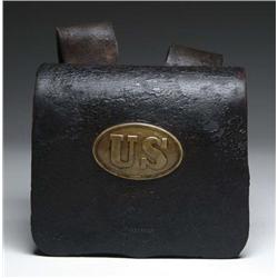 US CIVIL WAR CARTRIDGE BOX AND SLING