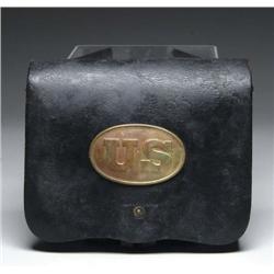 US CIVIL WAR CARTRIDGE BOX AND SLING