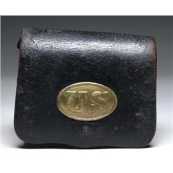 US CIVIL WAR CARTRIDGE BOX AND SLING
