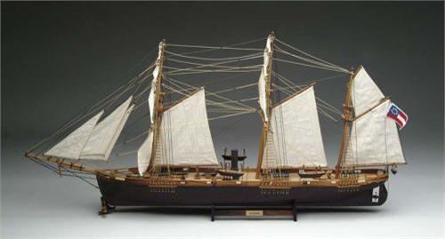 DETAILED HANDMADE MODEL OF THE CSS ALABAMA