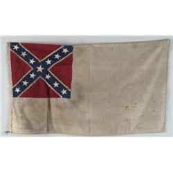 CONFEDERATE 2ND NATIONAL STAINLESS BANNER" MILITA