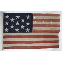 U.S. BUNTING COMPANY PRESS DYED 13 STAR U.S. NAVY