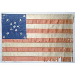 EXCEEDINGLY RARE 14 STAR-10 STRIPE UNITED STATES 