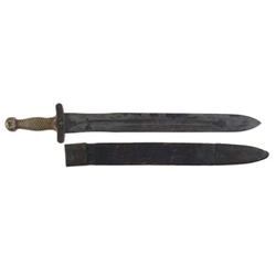 CONFEDERATE SHORT ARTILLERY SWORD