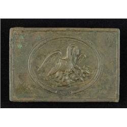 EXCAVATED LA BELT BUCKLE