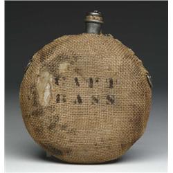CONFEDERATE CANTEEN ID'D TO CAPT. FREDERICK SAMUE