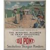 Image 1 : SPECTACULAR 1911/12 DUPONT ADVERTISING POSTER