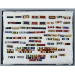 LOT OF MISCELLANEOUS (MOSTLY BRITISH) MEDALS, AMERICAN METALS AND RIBBONS, AND AMERICAN AND CANADIAN
