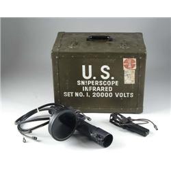 KOREAN WAR ERA M1 CARBINE INFRARED SNIPER SCOPE