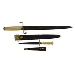 LOT OF 2 NAVAL DIRKS