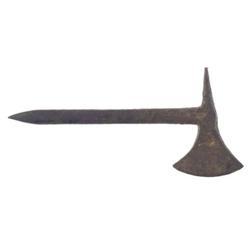 SMALL EARLY IRON THROWING TOMAHAWK
