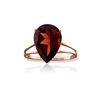 Image 1 : Genuine 5 ctw Garnet Ring 14KT Rose Gold - REF-42K9V