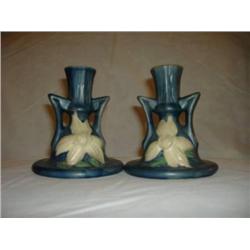 Roseville  Candle Holders