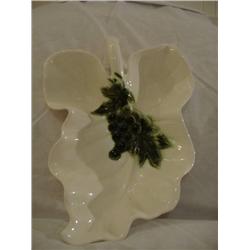Hull Tuscany Leaf Dish Platter