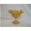 Image 1 : Carnival Glass Fluted Compote