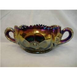 Carnival Glass Bowl w/ Handles