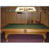 Image 1 : Oak Olhausen Pool Table w/ Accufast Cushions