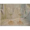 Image 1 : Pink Depression 2 stemware