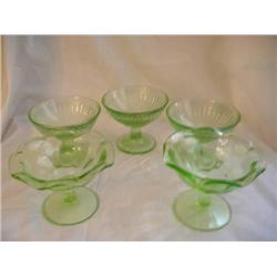 Green Depression 5 Sherbets