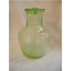 Green Depression Tumbler Bottle