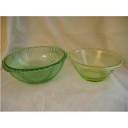 Green Depression 2 Bowls