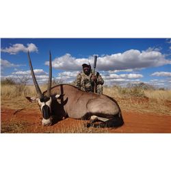 FOUR DAY SOUTH AFRICAN SAFARI FOR 1 HUNTER AND ONE OBSERVER, INCLUDING TROPHY FEES FOR GEMSBOK, BLUE