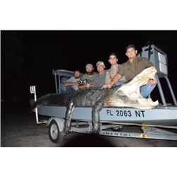 TWO DAY HOG AND ALLIGATOR HUNT FOR ONE HUNTER