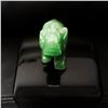 Image 4 : Asian Hand Carved Green Jade Elephant Figure