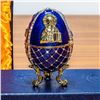 Image 3 : 4â€ Jesus the Savior Icon Royal Inspired Russian Egg