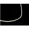 Image 2 : Solid 10K Yellow Gold Men's Custom Made Rope Chain