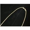 Image 3 : Solid 10K Yellow Gold Men's Custom Made Rope Chain